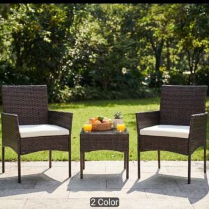 Brand New in box 3pc Wicker Patio Bistro Set - $110 (Price is Firm)
